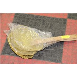 STACK OF 4 ICE FISHING SCOOPS