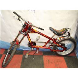 PACIFIC COAST CHOPPER BIKE WITH 21" BACK TIRE