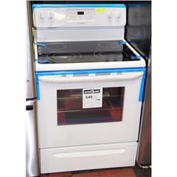 NEW FRIGIDAIRE 5.4CU FT CERAMIC SMOOTHTOP STOVE