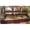 Image 1 : NEW BROWN LEATHERETTE ELECTRIC RECLINING SOFA