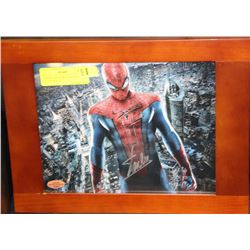 AMAZING SPIDERMAN SIGNED STAN LEE 8X10 W/COA