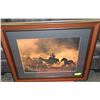 Image 1 : PROFESSIONALLY WOOD FRAMED & MATTED