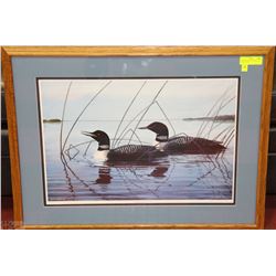 LIMITED EDITION "A TURTLE LAKE MORNING" BY