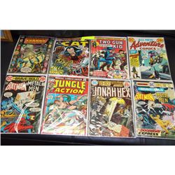 COLLECTION OF 8 DC 20 CENT AND UP ASSORTED COMICS