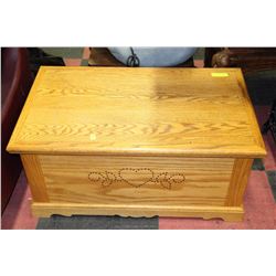 OAK CHEST 34X20"X16"H