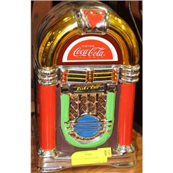 COCA COLA JUKEBOX COOKIE JAR