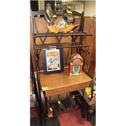BAKERS RACK 27"X17"X66H