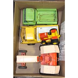 LOT OF VINTAGE TONKA'S ERTL "CASE" TRACTOR & MORE