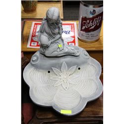 ELECTRONIC YARD FOUNTAIN WITH PUMP