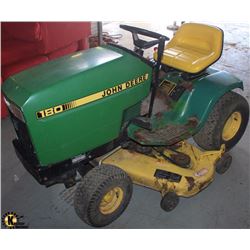 1980'S JOHN DEERE 180 TRACTOR W/ 46" MOWER