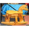 Image 1 : SOLID WOODEN ROCKING HORSE