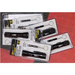 CASE OF 6 LED FLASHLIGHTS