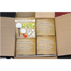 CASE OF 4 SOLAR POST CAP LIGHTS