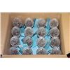 Image 1 : CASE OF 16 CRACKLE GLASS SOLAR GARDEN LIGHTS