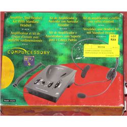 COMPUCESSORY TELEPHONE AMPLIFIER KIT IN SEALED BOX
