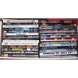 LOT OF 25 DVDS