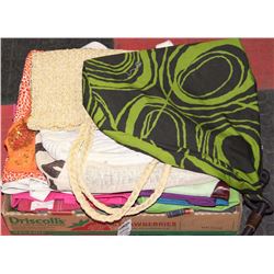 NEW FLAT OF SUMMER BEACH TOTE BAGS  ,20 PCS