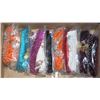 Image 1 : FLAT OF BELLY DANCING HIP SCARFS,ASSORTED COLORS