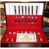 Image 1 : 39 PIECE WM A ROGERS SILVERWARE SET -SILVER PLATED