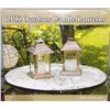 Image 1 : NEW 2PK OF OUTDOOR CANDLE LANTERNS