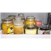 Image 1 : NEW FLAT OF ASSORTED 10 LARGE SCENTED CANDLE JARS,