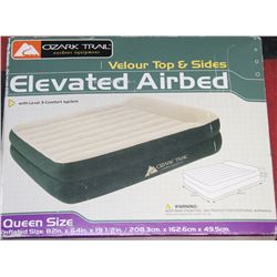 NEW OZARK TRAIL ELEVATED AIR BED ,QUEEN
