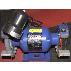 POWER SMITH 6"BENCH GRINDER WITH LIGHT