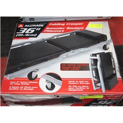 NEW  ALL TRADE 36 INCH FOLDING CREEPER