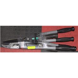 BUNDLE OF ASSORTED TREE AND HEDGE TRIMMERS