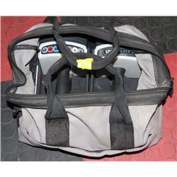 BAG WITH TWO SPORT BLOCK WEIGHT SETS ,ADJUSTABLE