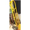 Image 1 : HEAVY DUTY 2 WHEELED YELLOW DOLLY