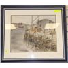 Image 1 : E.H PATTERSON SIGNED FRAMED ORIGINAL WATER COLOUR