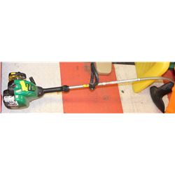 GAS "WEED EATER" FEATHERLITE 15" CUT 20 CC ENGINE
