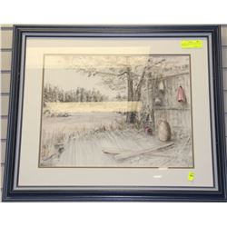 ORIGINAL WATER COLOR ARTWORK E.HYDE-NEIL