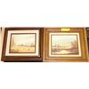 Image 1 : LOT OF 2 ORIGINAL J.DOELL OIL ON CANVAS 16"X14"