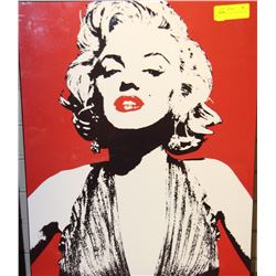 18"X 251/2 " MARILYN MONROE RED PICTURE
