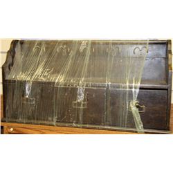 HALLWAY WOODEN   COAT RACK WITH DRAWERS