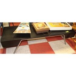 BLACK STAIN COFFEE TABLE 20"X60"
