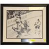 Image 1 : 1970 FAMOUS GOAL PICTURE AUTOGRAPHED BY BOBBY ORR