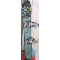 K-2 64" SNOWBOARD WITH BINDINGS SPIRE 164