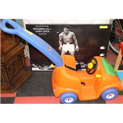 STEP 2 PUSH CAR WITH HANDLE