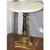 Image 1 : HEAVY MARBLE TOP PLANT STAND