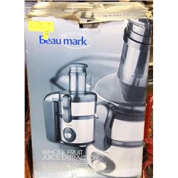 BEAUMARK JUICER WHOLE FRUIT JUICE EXTRACTOR