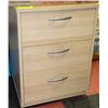 Image 1 : 3 DRAWER NIGHTSTAND 16"X16"X22"H