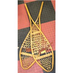 WOODEN SNOWSHOES
