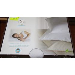 NEW BUCKY DUO BED PILLOW HAS 2 SEPARATE CHAMBERS
