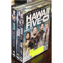SEASONS 1-3 OF HAWAII FIVE-O DVD BOX SETS