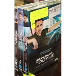 SEASONS 1-3 OF REPUBLIC OF DOYLE DVD BOX SETS