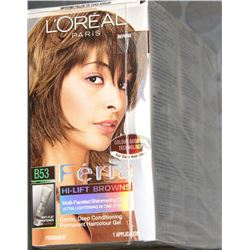 LOT OF 3 L'OREAL PARIS HI LIFT BEIGE BROWN HAIR