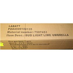 BUD LIGHT LIME UMBRELLA
